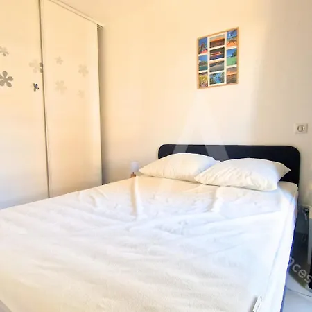 012 Grand T3 Avec Clim, Garage, Piscine, Wifi Apartamento Sète