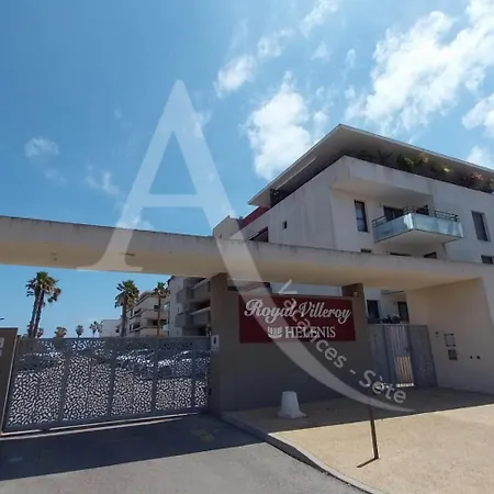012 Grand T3 Avec Clim, Garage, Piscine, Wifi * Sète